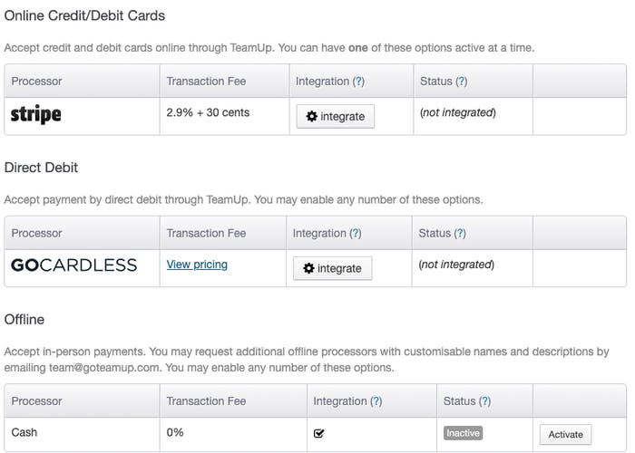 online payment methods
