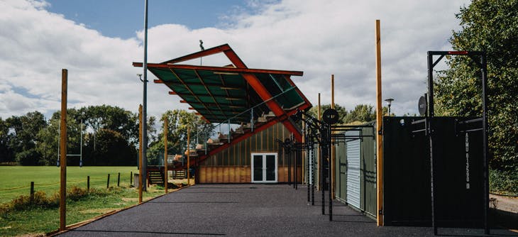 Outside CrossFit affiliate CrossFit 2012 box