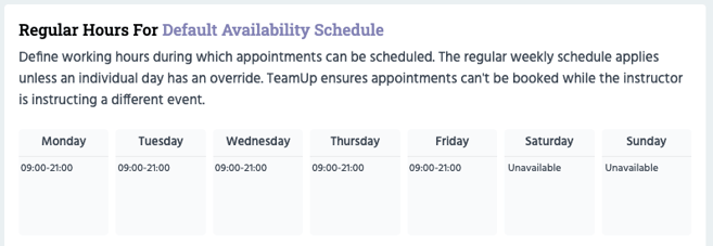 Regular hours default schedule-png