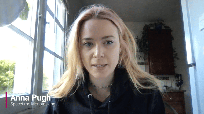 How Anna Pugh built an online workspace helped by booking software